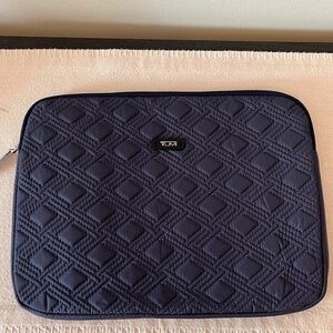 COPY - Brand New - Navy Blue Nylon TUMI  15" Laptop Case